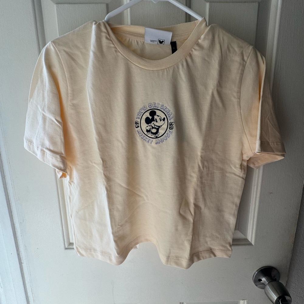 Disney Cream Mickey Mouse Tee